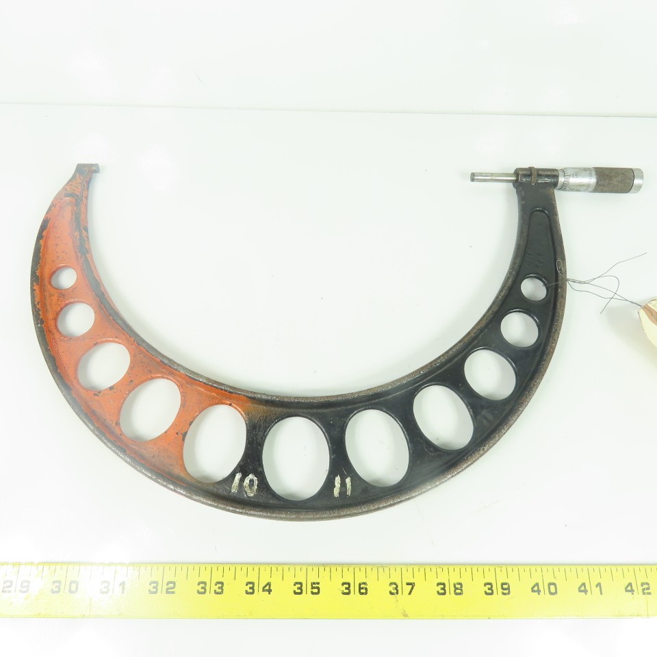 Brown & Sharpe 10-11" Outside Diameter Micrometer