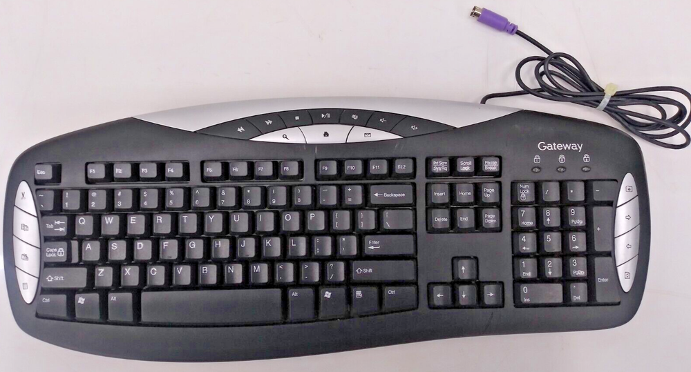 GATEWAY PC COMPUTER KEYBOARD WIRED SK 9922