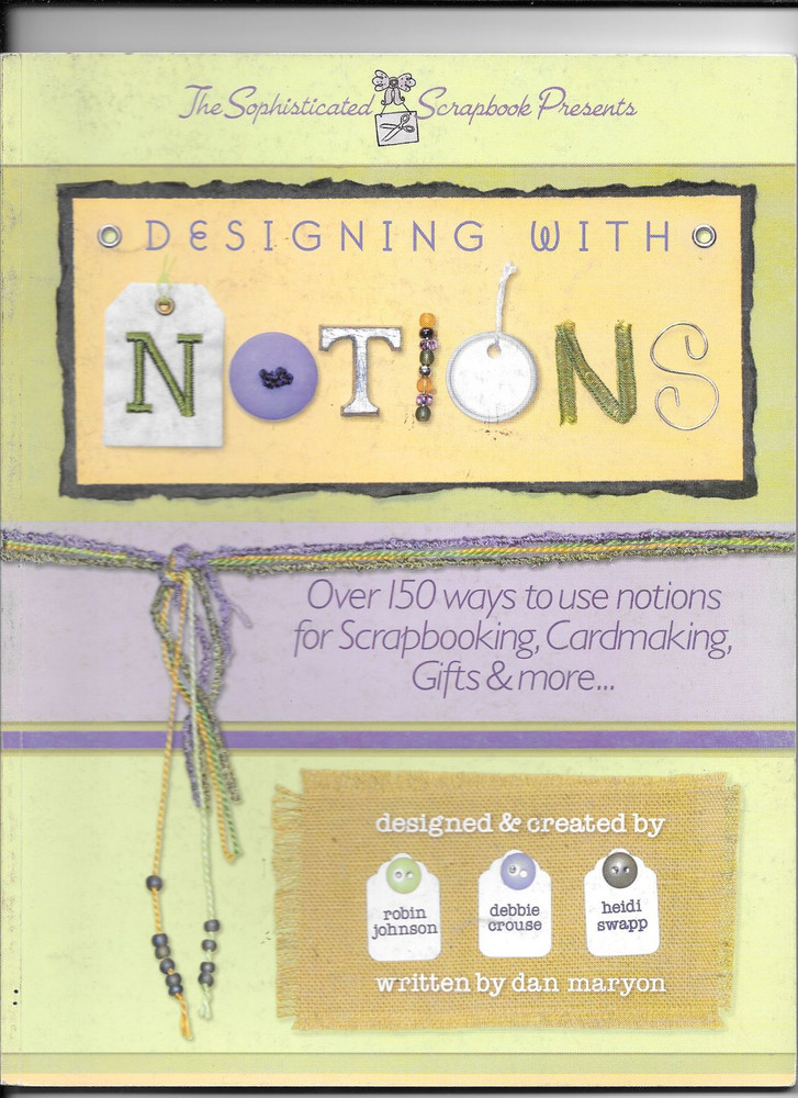 DESIGNING WITH NOTIONS SCRAPBOOKING