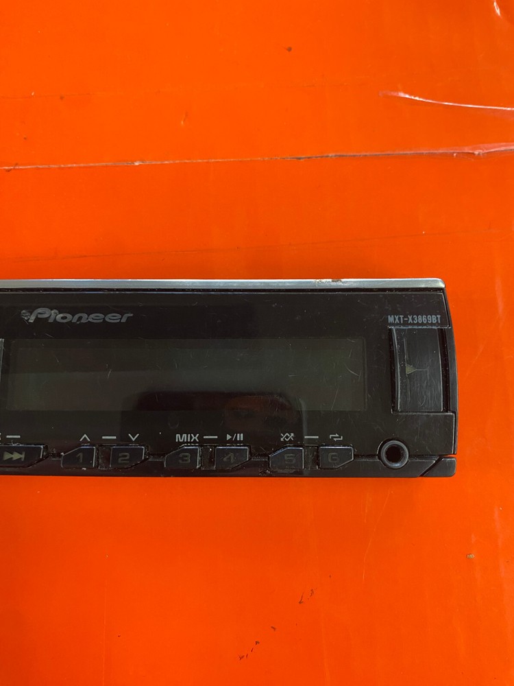 pioneer mxt-x3869bt faceplate