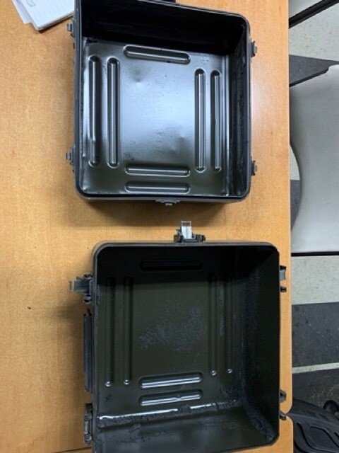 Army Storage case, night vision case, camera ammo and food storage. aluminum