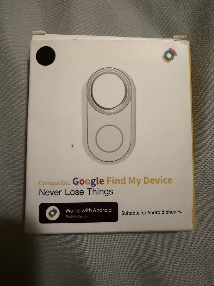 Gotag12-Black GPS Tracker Bluetooth Locator for Google Find My Device