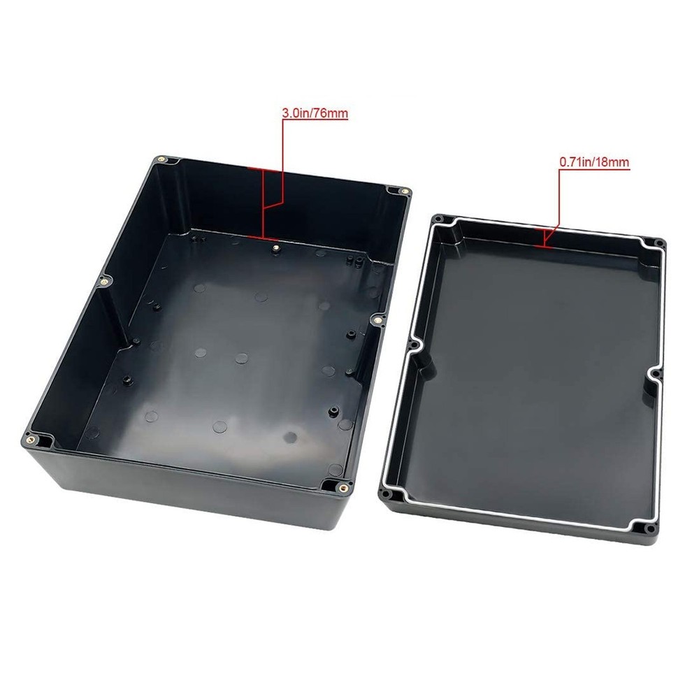 LeMotech Project Box ABS Plastic IP65 Waterproof Dustproof Electrical Junctio...
