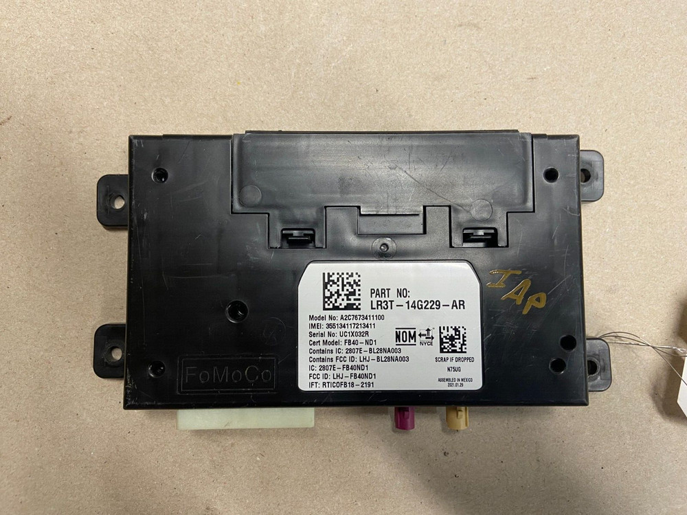 18-23 2021 Mustang GT Telematic Control Module E9 008