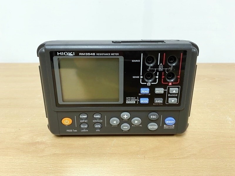 Hioki RM3548 Resistance Meter with accessaries