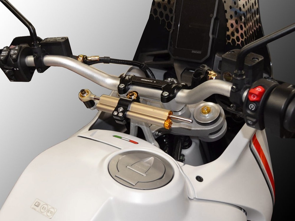 Ducati DesertX Steering Damper Support Bracket - DBK
