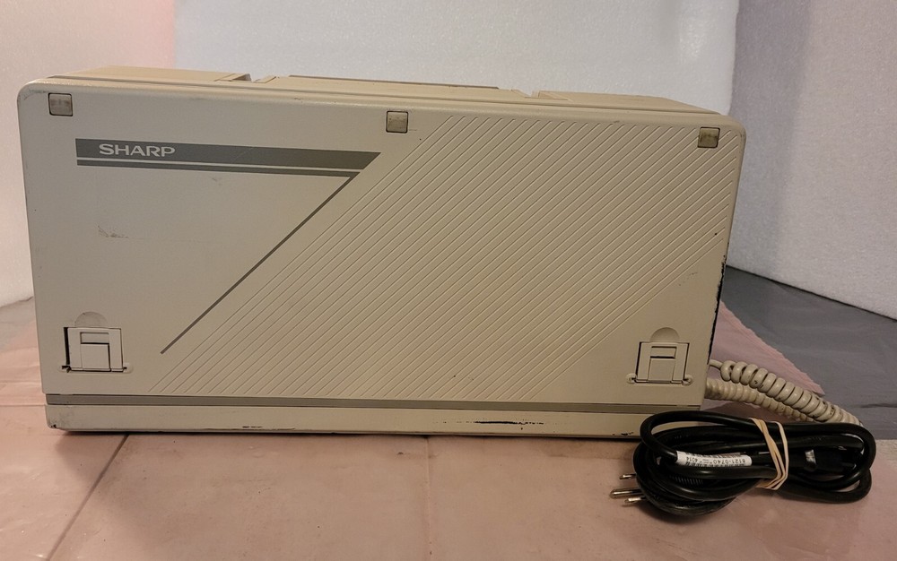 VINTAGE SHARP PC-7100 Personal Computer RARE MS DOS PC Works Great