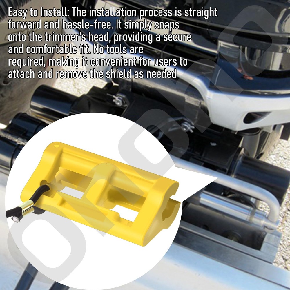 Outboard Hydraulic Steering Lock 4" Steer Stop | Yellow for Visibility