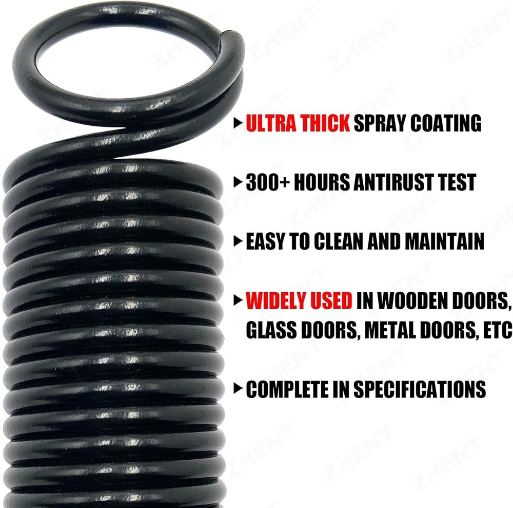 Electrophoresis Black Coated Springs - Pair