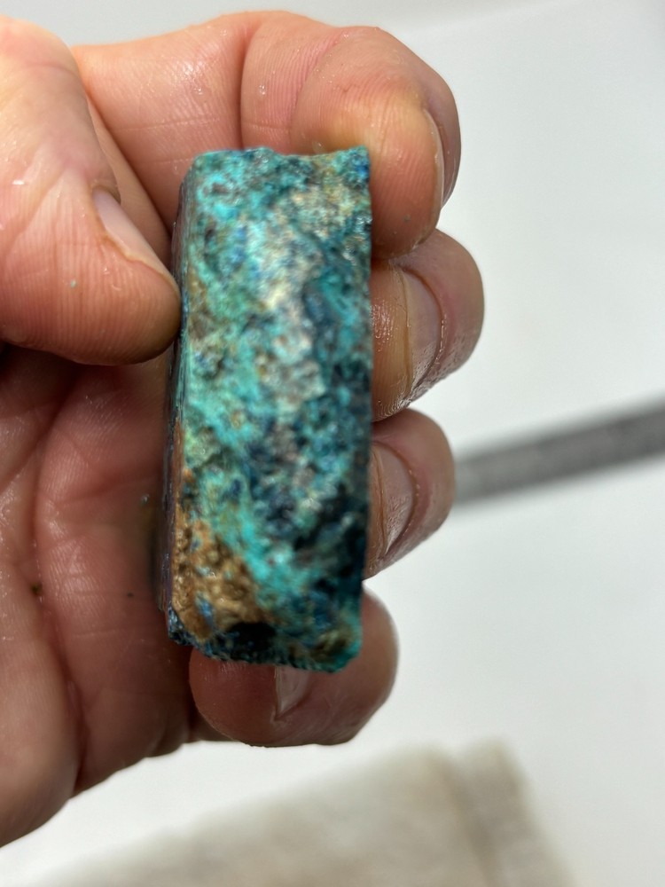 Chrysocolla Slab Cabbing Lapidary Collecting Combo Ship Avail