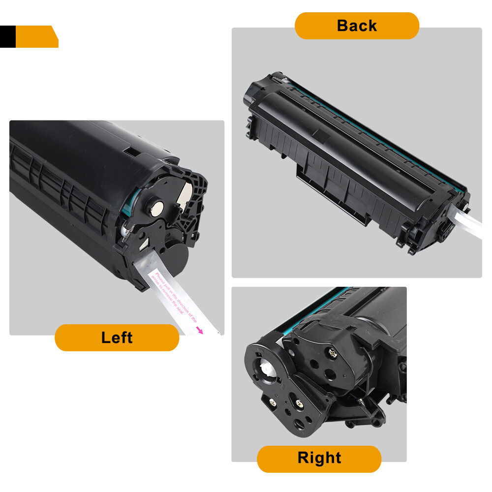 4PCS Q2612A 12A Toner Cartridge For HP LaserJet 1010 1020 1022n 1022nw 3050 3052