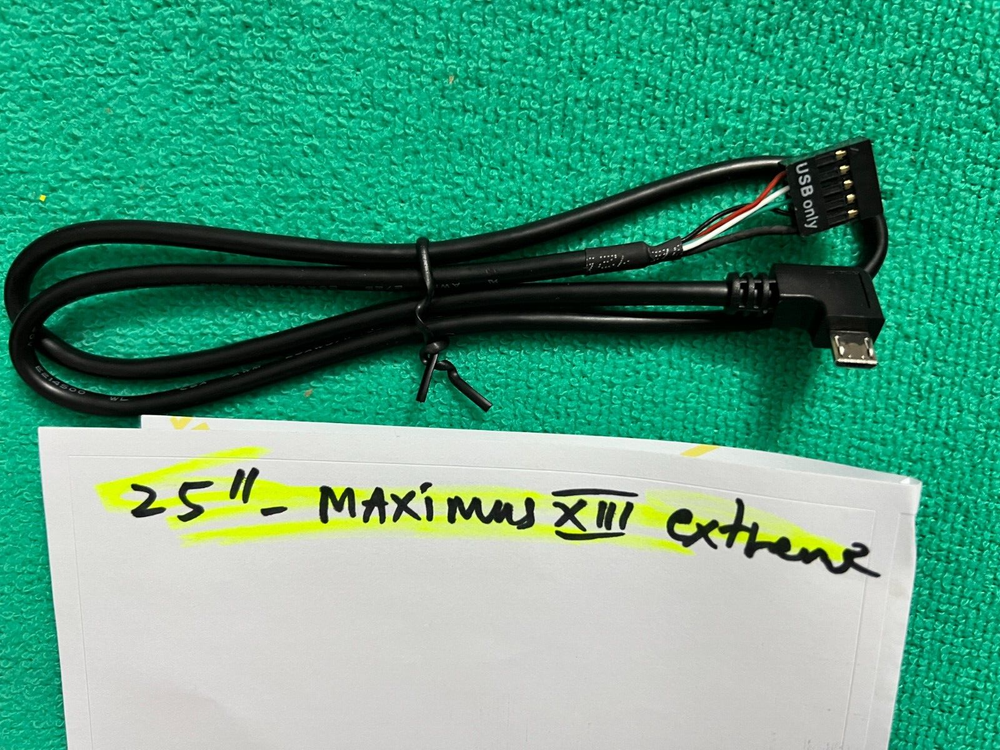 Asus Fan Controller Micro USB to Internal USB FOR ROG MAXIMUS XIII EXTREME
