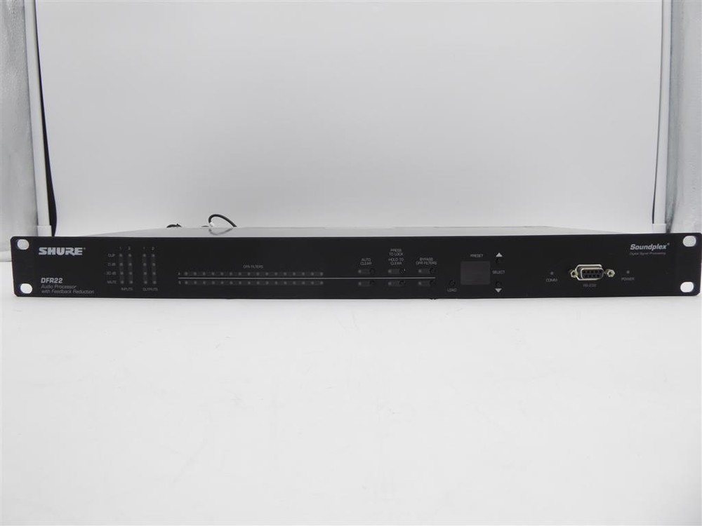 Shure DFR22 Digital Signal Processor w/ Reduction SoundPlex