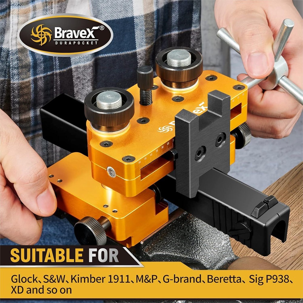 Sight Pusher Tool with Heavy-Duty Construction Rear Sight Tool