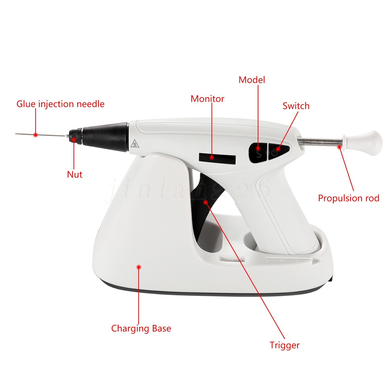 Dental Gutta Percha Obturation System Pen Gun