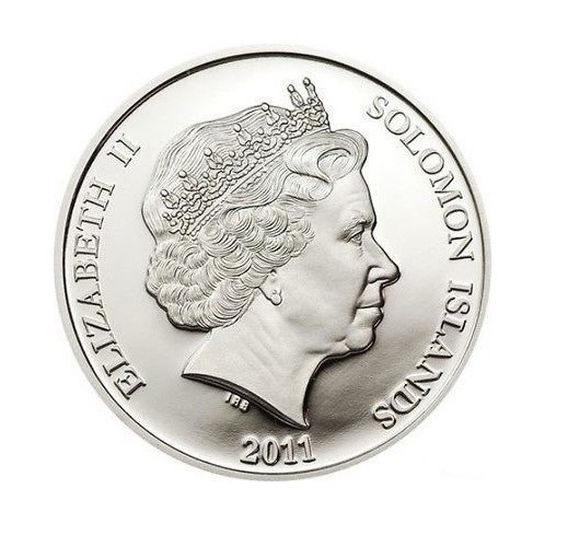 2011 Archangel Michael $5 Solomon Islands