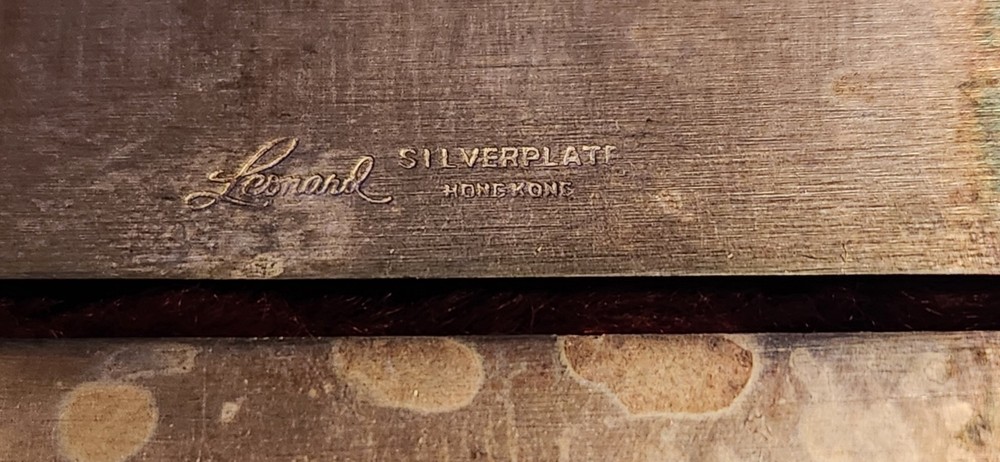 VTG Leonard Silverplate Adjustable Expanding Trivet Tableware Footed