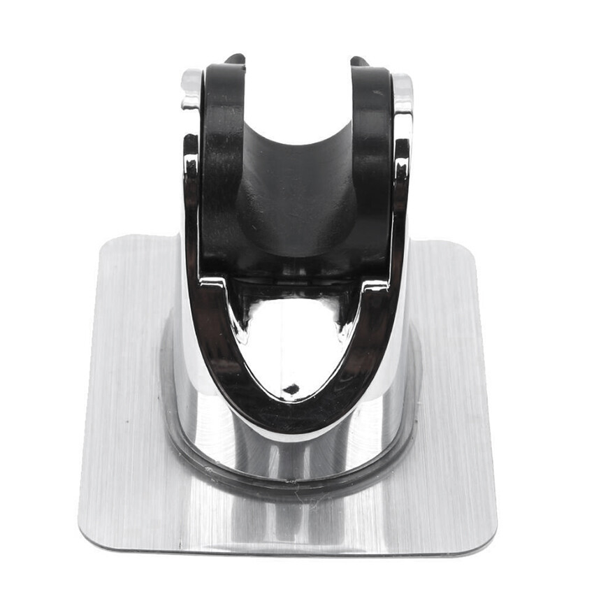 Bathroom Shower Head Holder Self-adhesive Wall Mounted Shower Bracket Adjustable