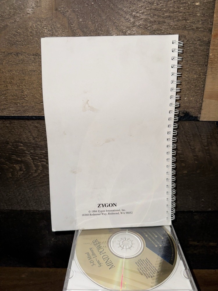 Zygon The Learning Machine 12 CD Software Package User Guide 9 Cds Unopened