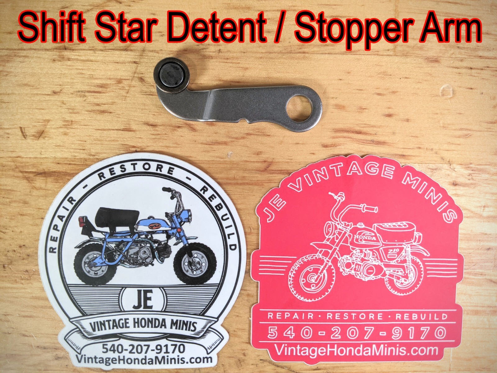 Transmission - Shift Star Detent Arm - 24430041010 - Honda Z50 CT70 SL70 XL70