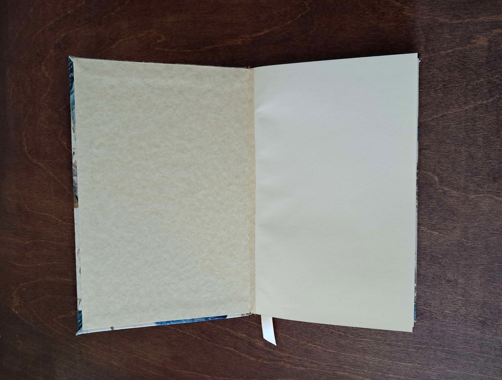 Painted Feather Blank Journal