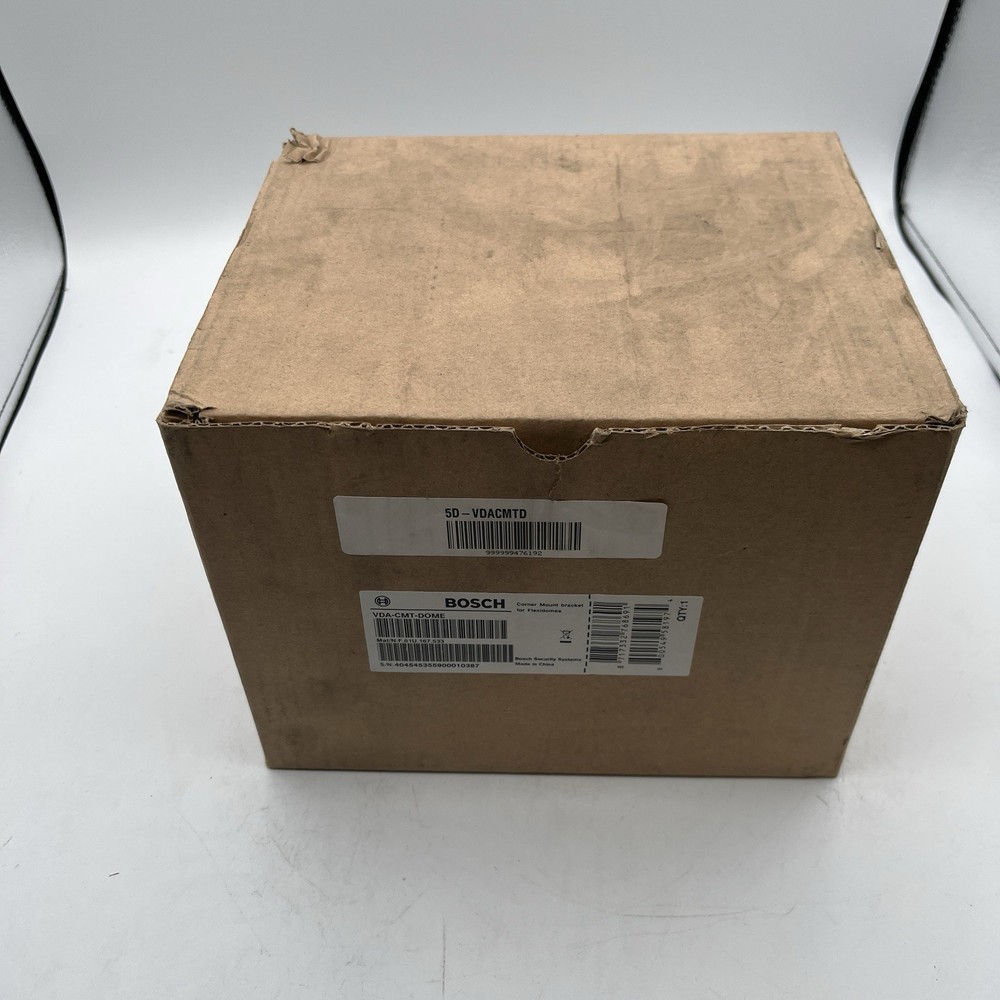 NEW!! Bosch Corner Mount Bracket for Flexidome Security Cameras - VDA-CMT-Dome