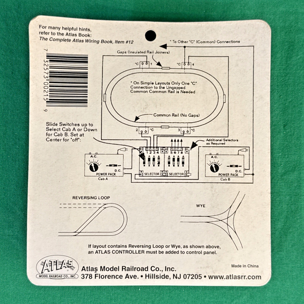 Atlas #215 Selector - New