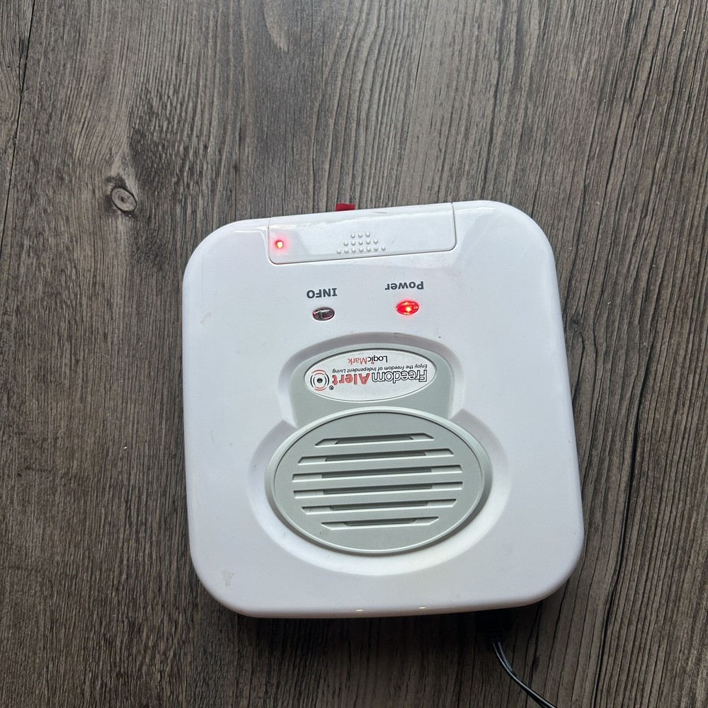 LogicMark 35911 Freedom Alert Emergency System Base Only W/ DECT Comm Tech