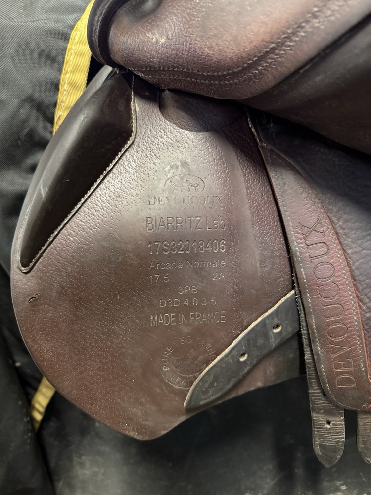 2017 Devoucoux Saddle 17.5