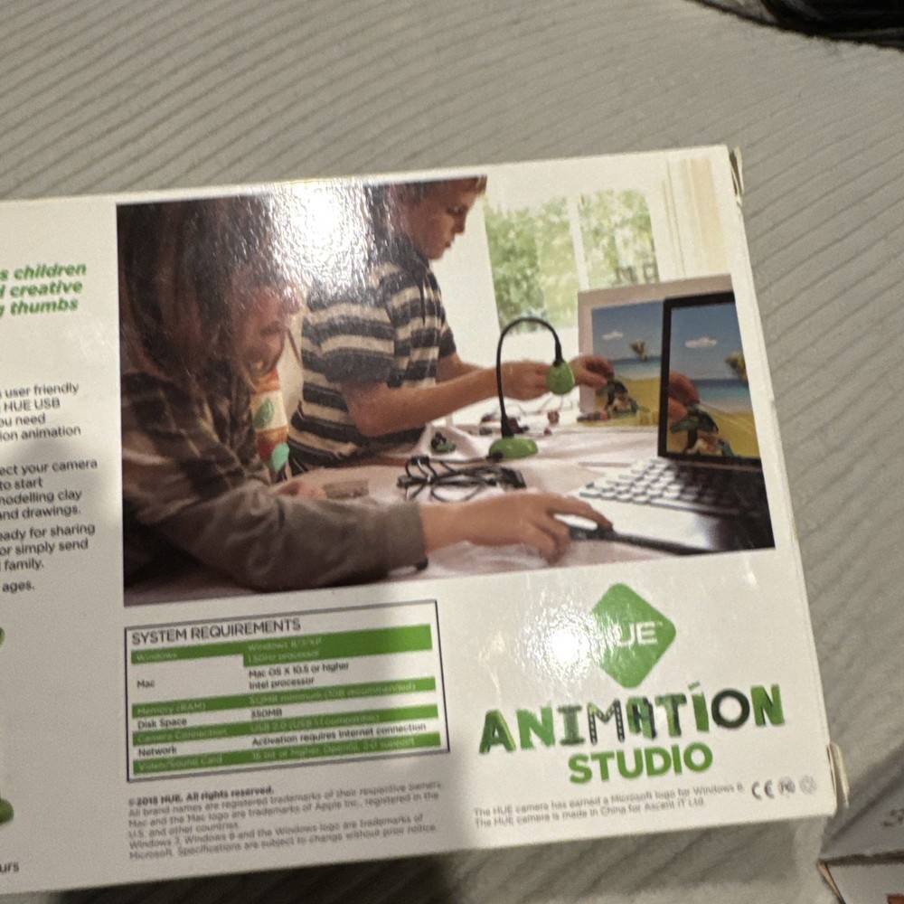 HUE Animation Studio: Complete Stop Motion Animation kit with Blue Camera, Softw