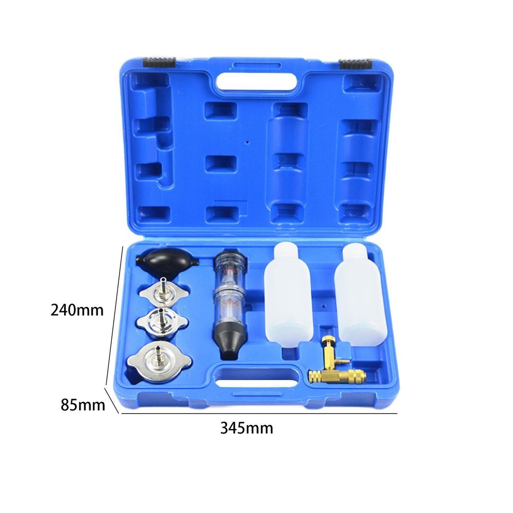8Pcs Combustion Leak Test Kit Portable Simple Operate