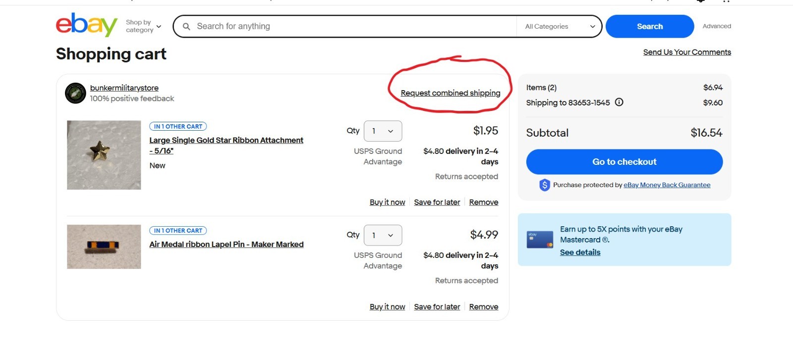 1926-37 Type 2 Gilt Engineers Co. E Collar Disk - NS Meyer - SB