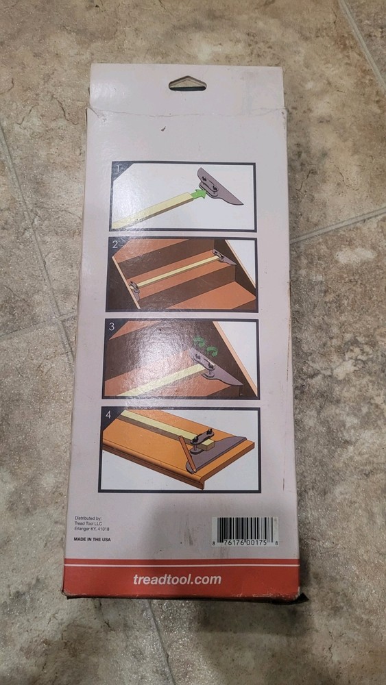 Tread Tool. Stair Tread Template Tool