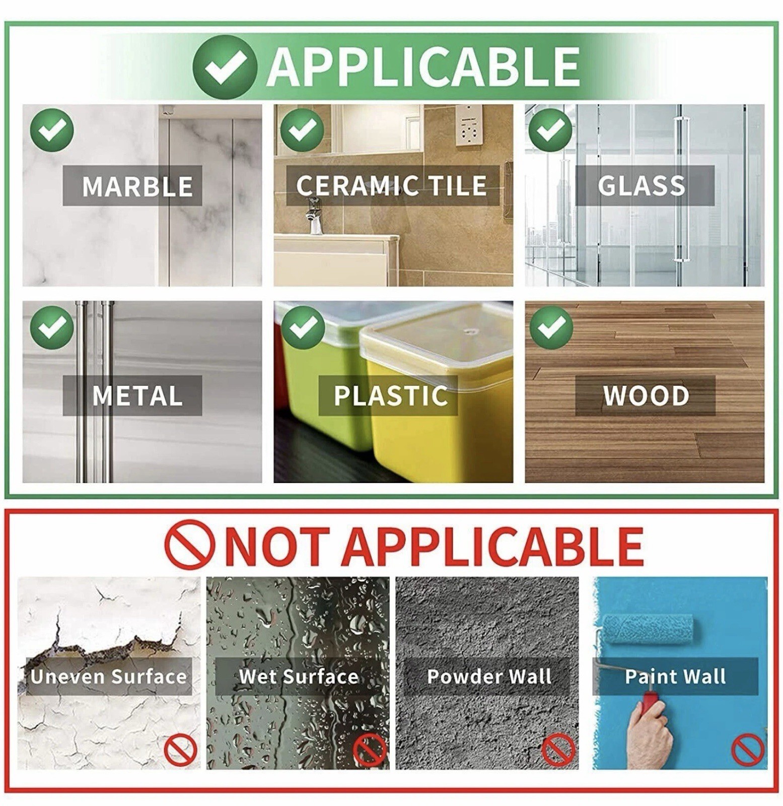 30 FT Alien Nano Tape Double Sided Heavy Duty Adhesive Stick Transparent Tape