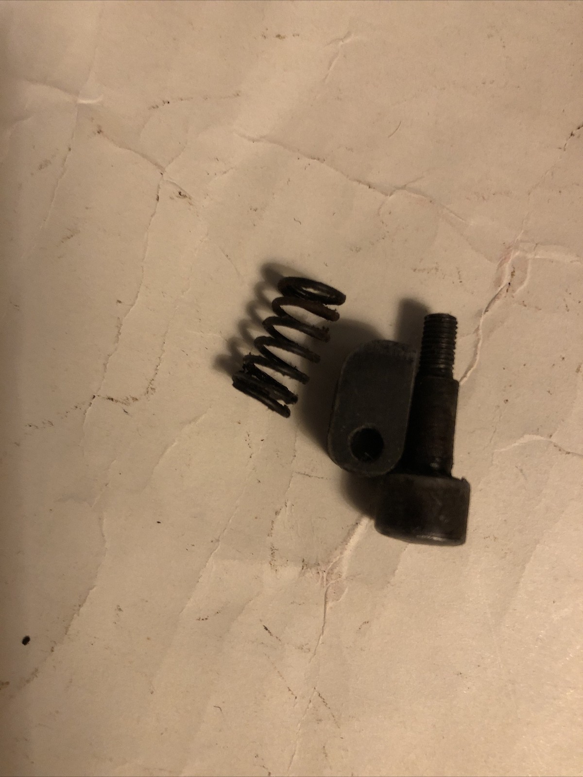 WW2 Japanese bayonet CATCH & Button Toyoda Jidoshoki SEISAKUSHO WWII Japan Part