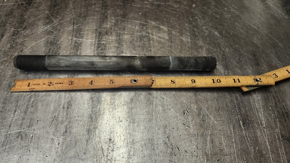 NEW 10" Long x 3/4"  Knockout Punch Die Tool Drawstud Pull Rod. UNKNOWN BRAND