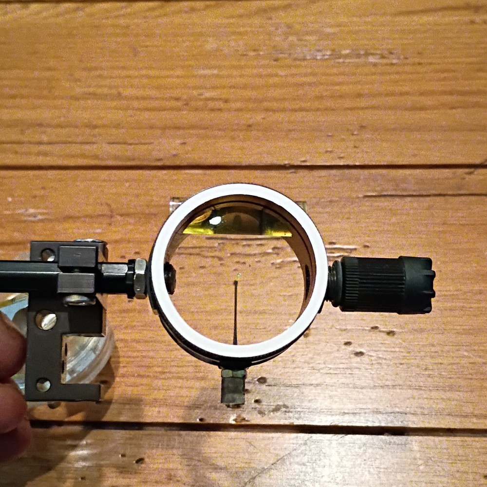 Davis The System 1-Pin Sight Pin Black Silver for Compound Bow Archery