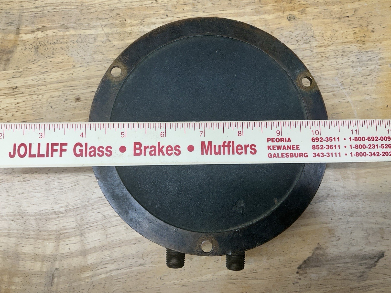 Westinghouse Steam Pressure Gauge 6” Diameter Dual Needles Solid Brass Case