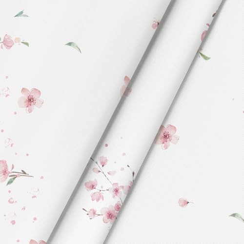 Spring Tablecloth 52×70 Inch Rectangular Cherry 52" x 70" (Rectangular) Pink