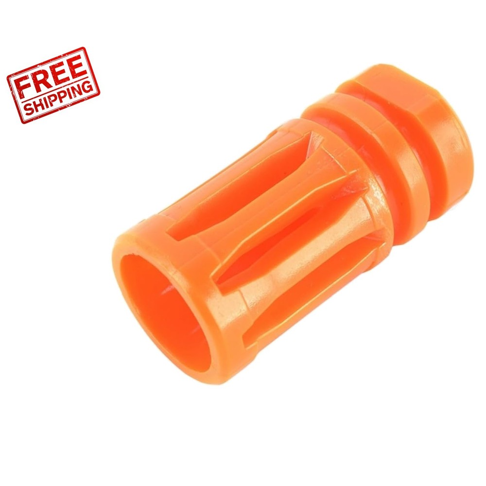 Universal 14mm Counter-Clockwise Orange Tip for Airsoft Enthusiasts - Eagle
