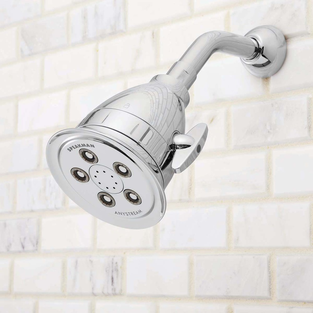 Speakman S-2005-HBF-E175 Chrome Hotel Pure 1.75 Gpm Multi Function Shower Head