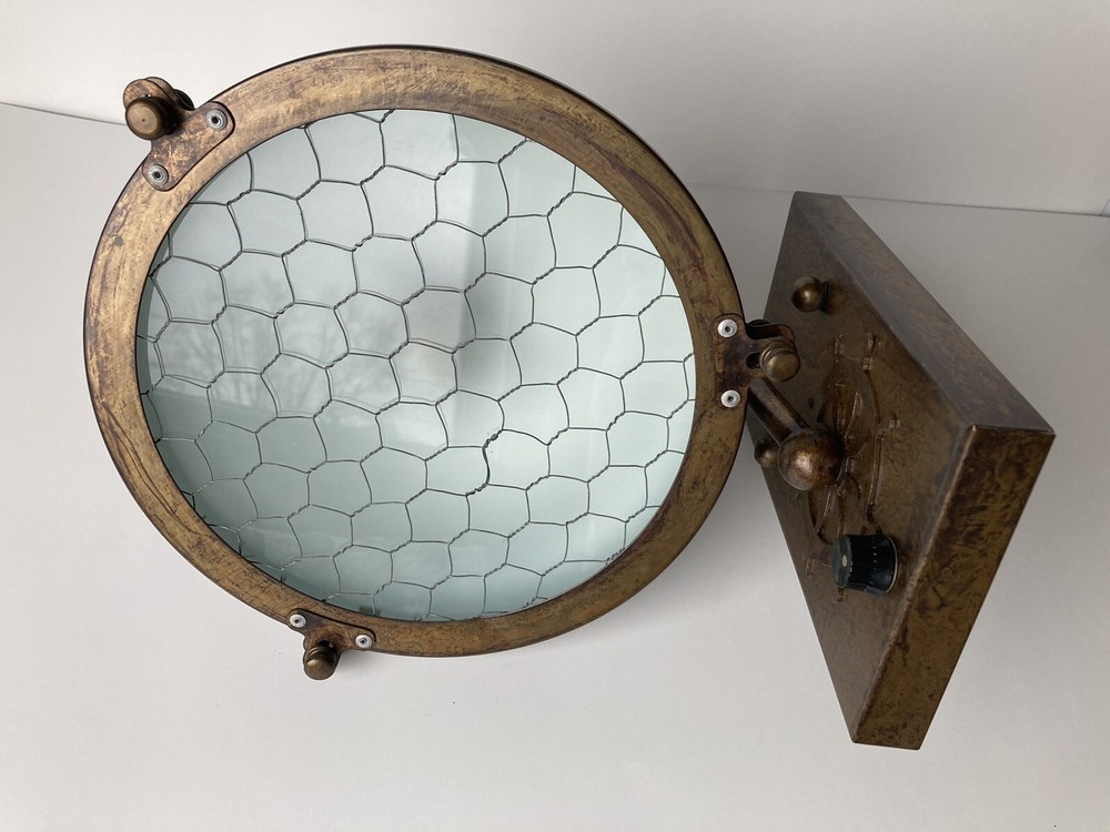 Vintage Nautical Bronze Sconces