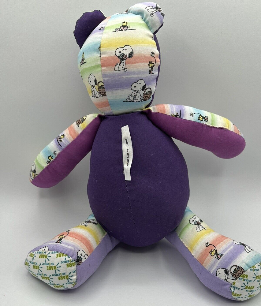 rare science bear Snoopy Plush Easter 18"