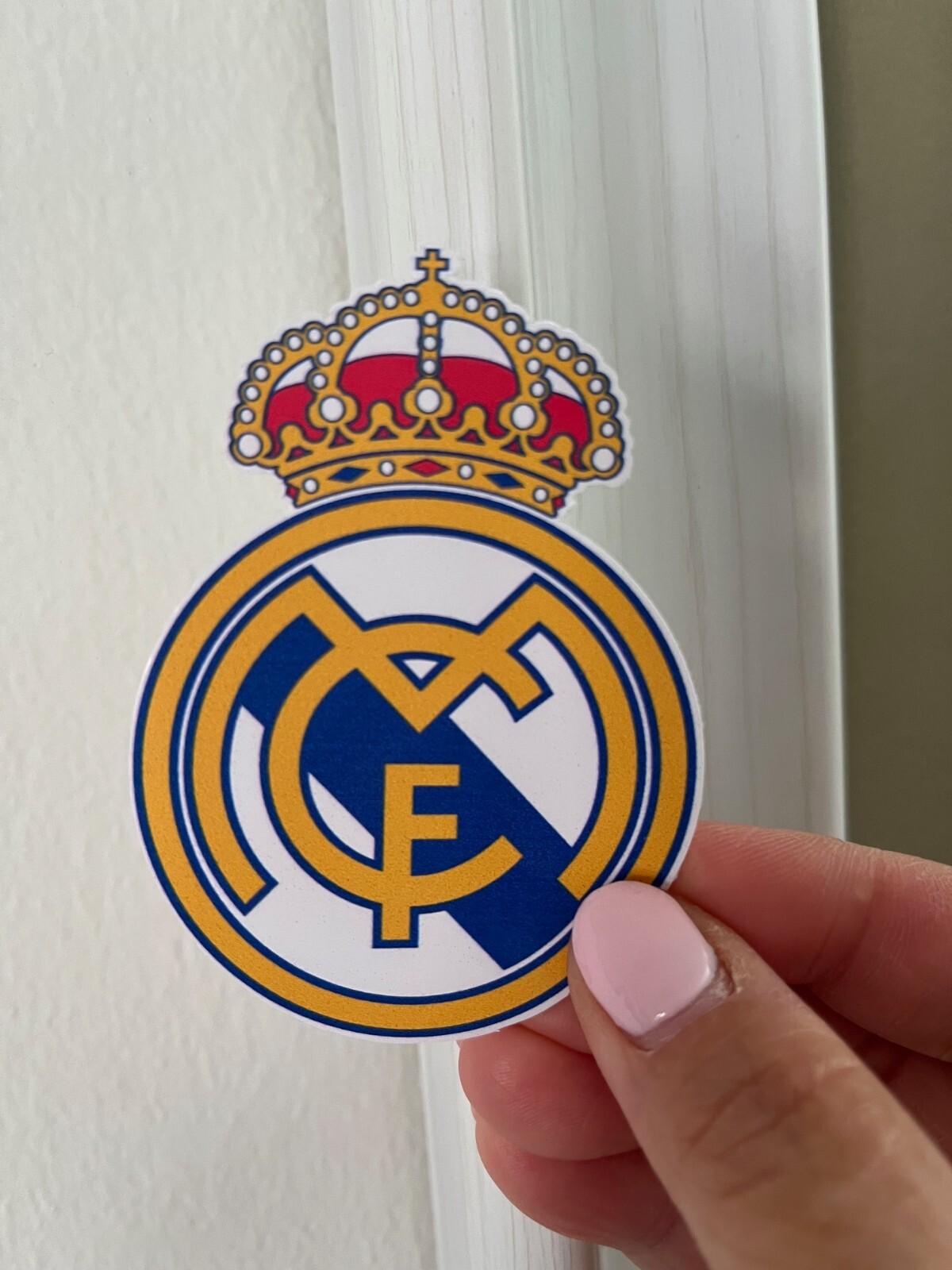 Real Madrid CF Vinyl Decal Sticker