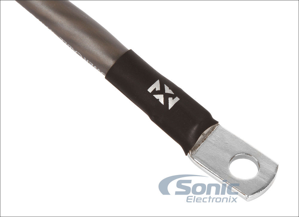 NVX XKIT44 4-Ch 4 Gauge Car Amplifier Install Pure Copper Amp Kit w/ RCA Cable