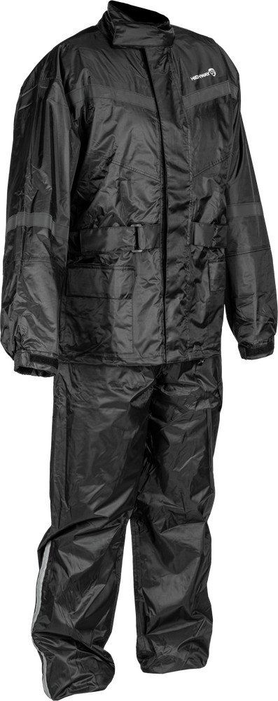 Highway 21 2 Piece Rain Suit Black