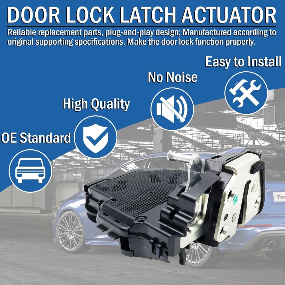 Rear Left Side Door Latch Lock Actuator Compatible for 4Runner Rear Left