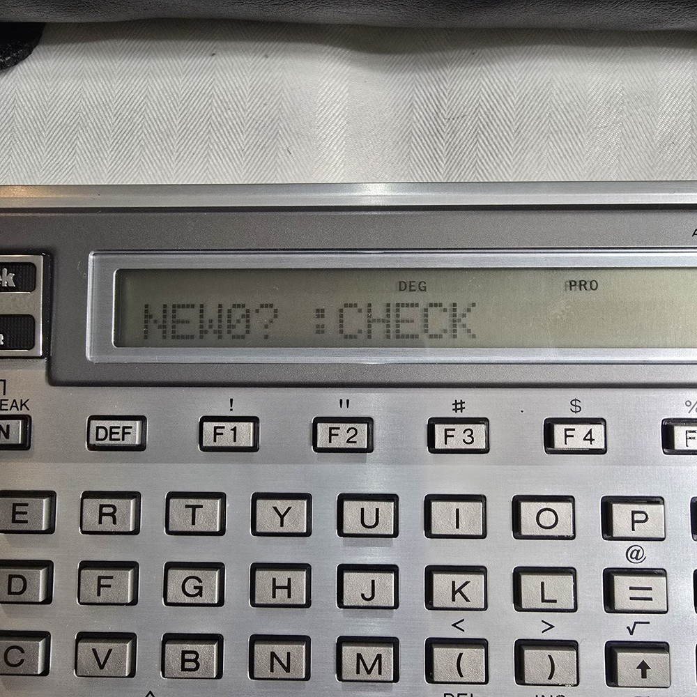 Vintage SHARP PC-1500A