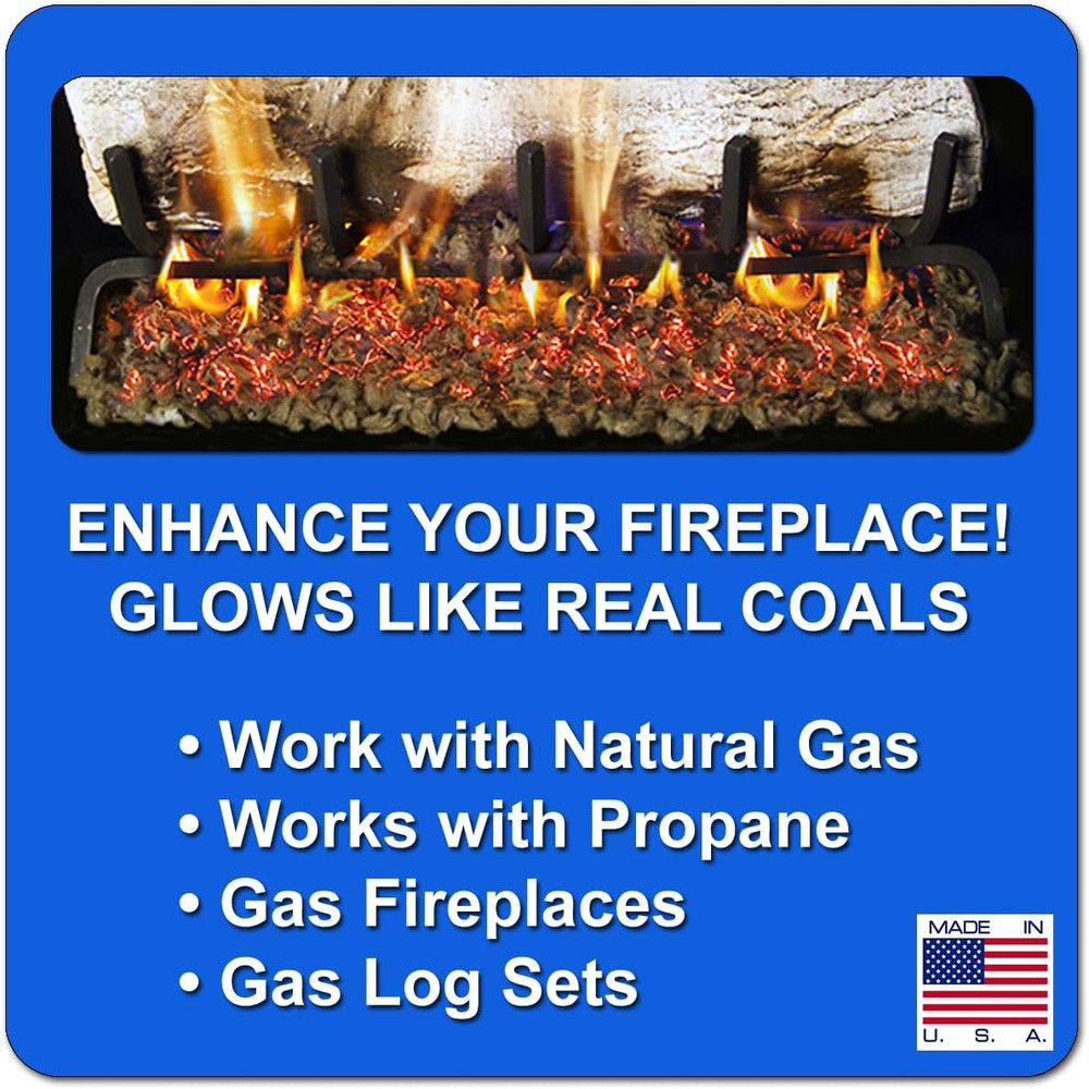 Rock Wool for Gas Log - 6 Oz. Bag