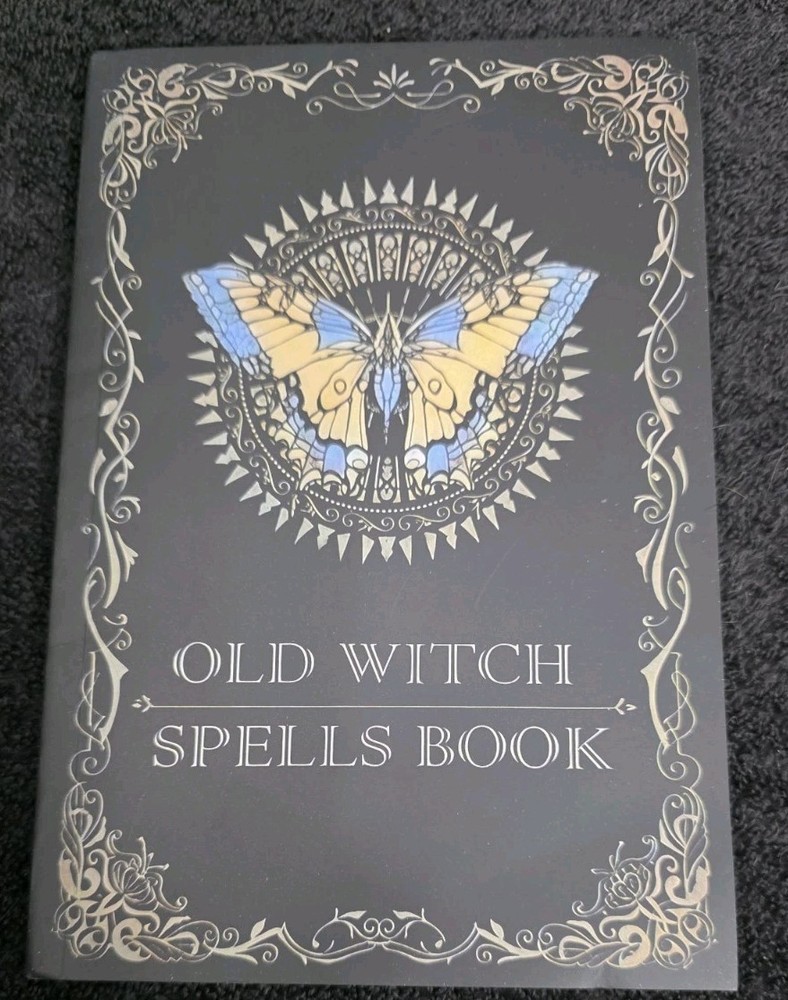 Old Witch Spells Book - New